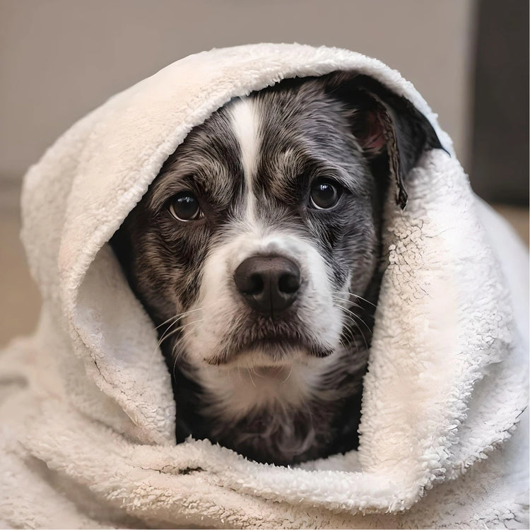 Dog towels and drying accessories