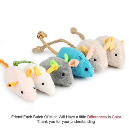 Mix Pet Toy – Catnip Plush Mice for Kittens™