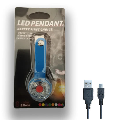 LED-Haustierhalsband – leuchtendes Sicherheitshalsband, wasserdichte blinkende Weste™