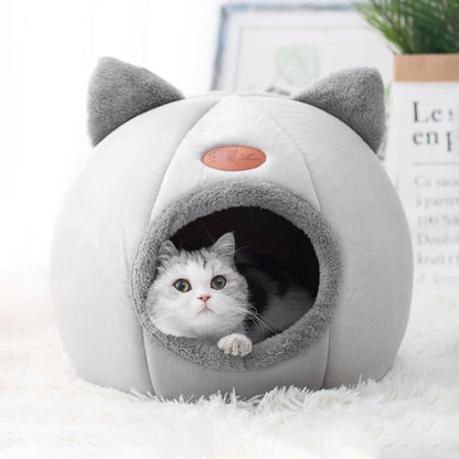 Perfect Winter Bed for Cats and Dogs: Cozy Cave for Ultimate Comfort™