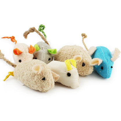 Mix Pet Toy – Catnip Plush Mice for Kittens™