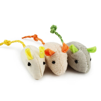 Mix Pet Toy – Catnip Plush Mice for Kittens™