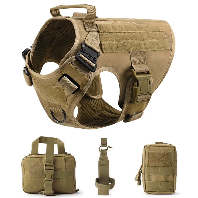 K9 tactical dog harness – military vest & leash set for german shepherds™