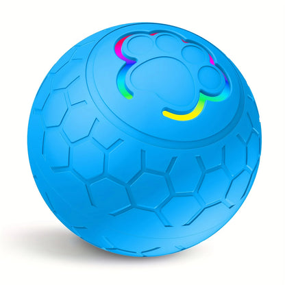 Smart LED pet ball – rechargeable interactive toy with automatic bouncing & RGB lights™