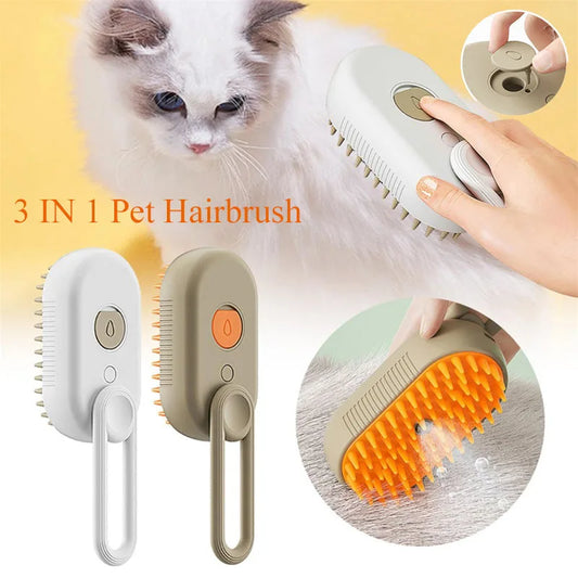 Electric Pet Grooming Brush - Cleaner, Massage & Hair Removal™