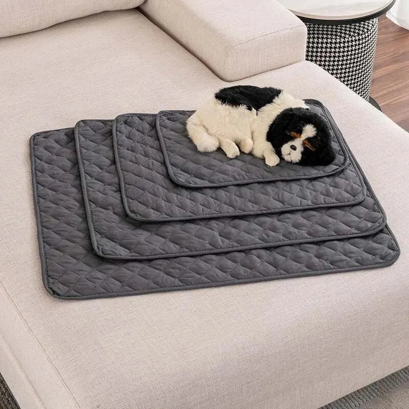 Pet bed mat – washable furniture protector & reusable dog diaper cover™