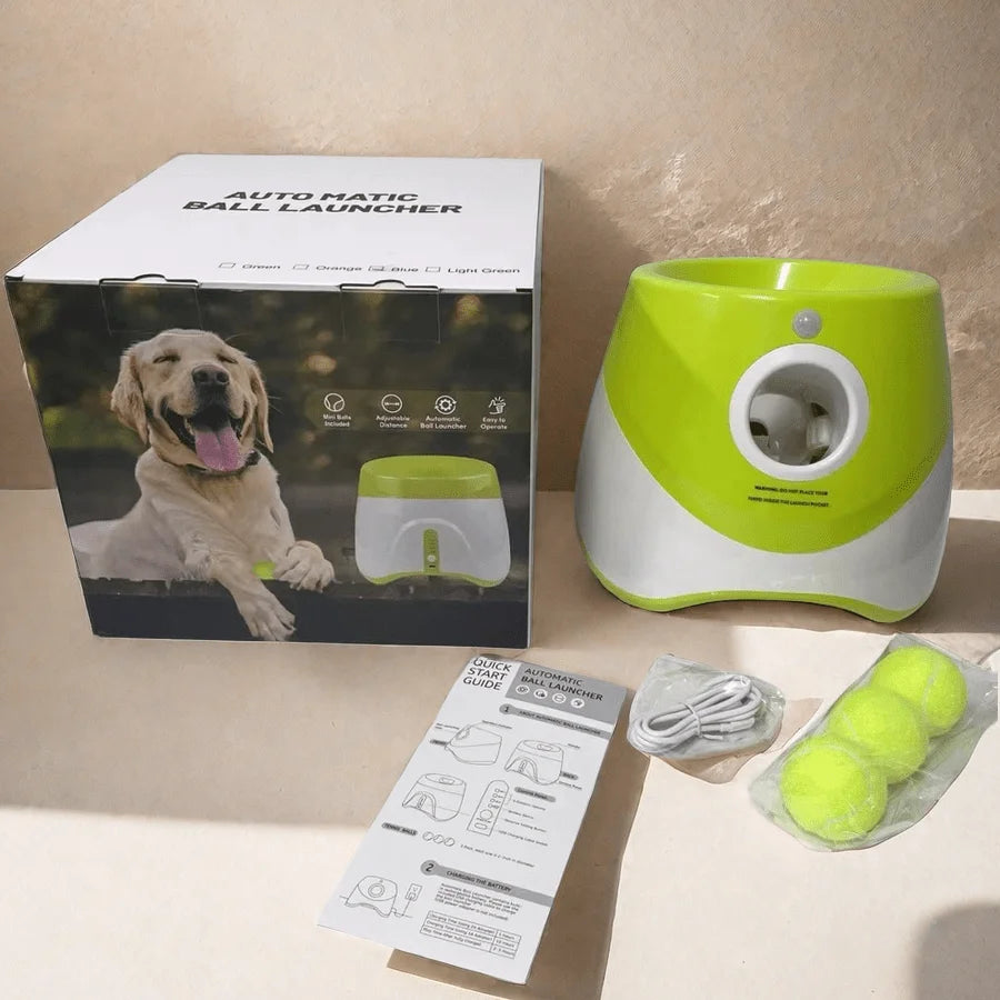 Automatic dog launcher – tennis throwing machine with USB charging for fun interactive play™