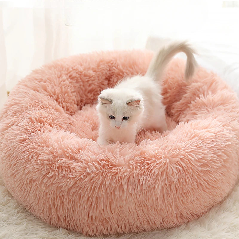 Plush Pet Nest - Washable, Warm, and Perfect for All Seasons™