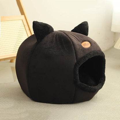 Perfect Winter Bed for Cats and Dogs: Cozy Cave for Ultimate Comfort™