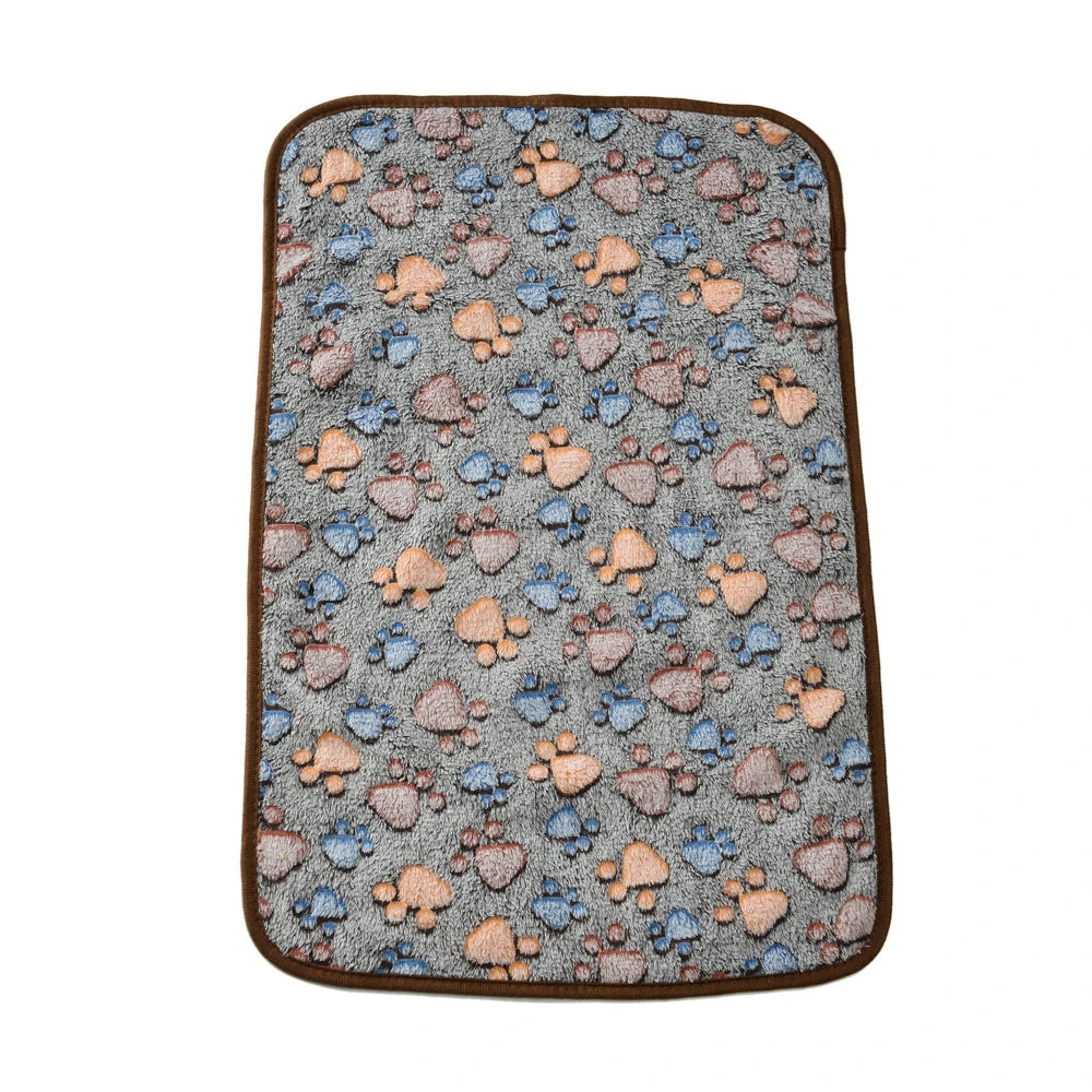 Cute warm pet bed mat – handcrafted fleece blanket for small, medium & large dogs™