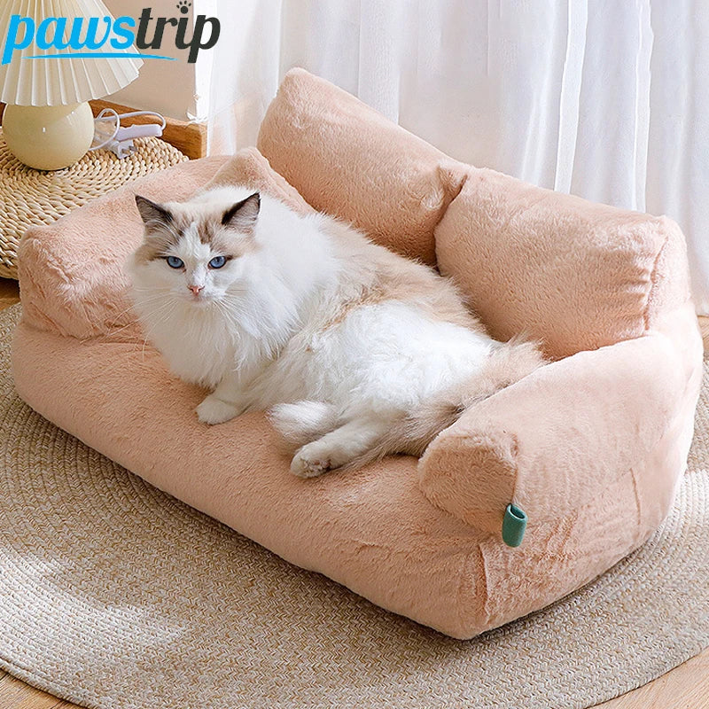 Luxury Plush Pet Bed - Warm Nest for Cats & Small Dogs™