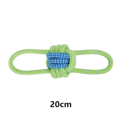 Pet dog toys – interactive cotton rope & chew ball for small & large dogs™