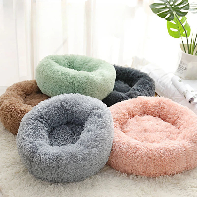 Plush Pet Nest - Washable, Warm, and Perfect for All Seasons™