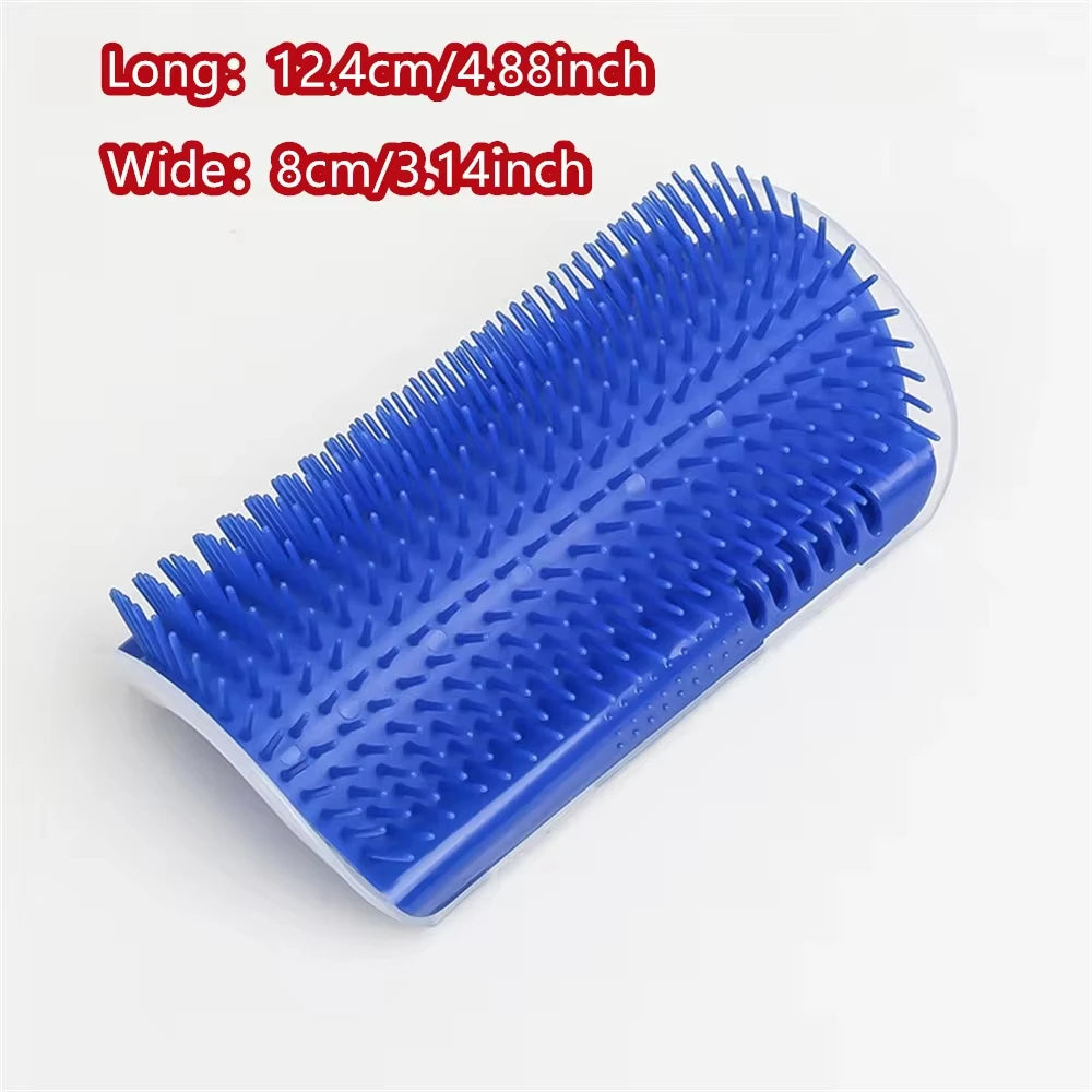 Self-Grooming Corner Brush for Cats with Tickling Comb™