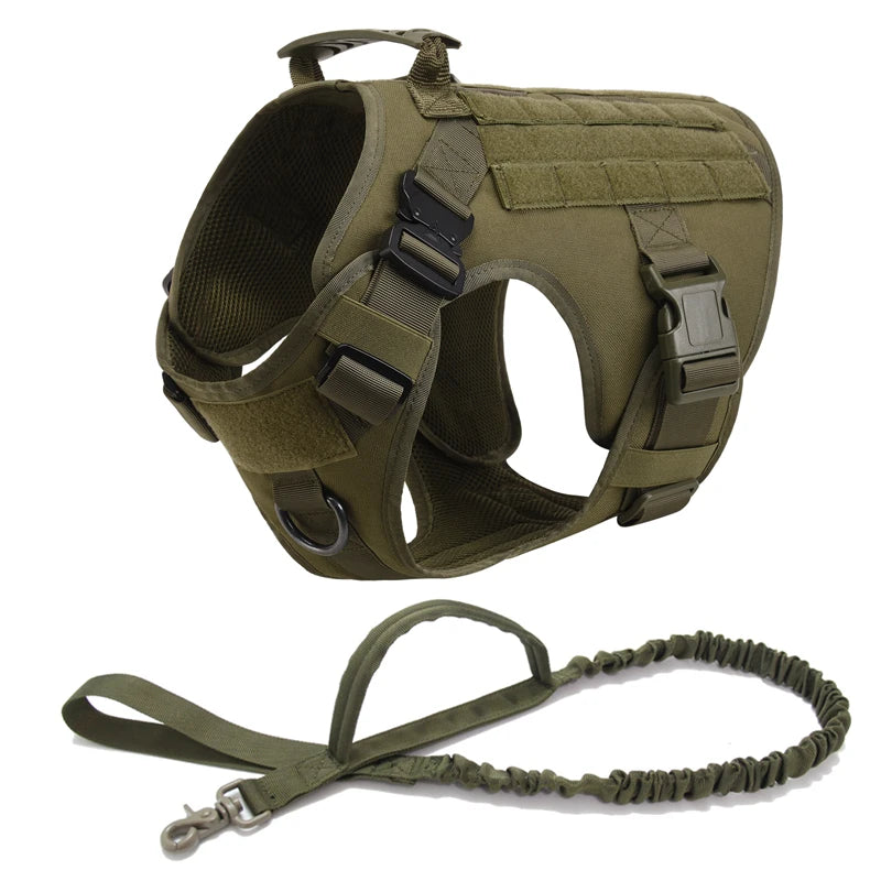 K9 tactical dog harness – military vest & leash set for german shepherds™