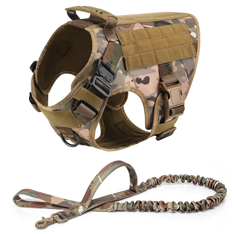 K9 tactical dog harness – military vest & leash set for german shepherds™