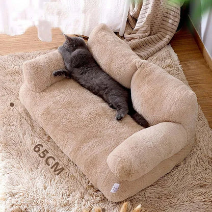 Luxury Plush Pet Bed - Warm Nest for Cats & Small Dogs™