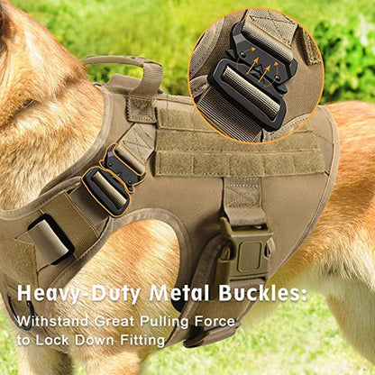 K9 tactical dog harness – military vest & leash set for german shepherds™