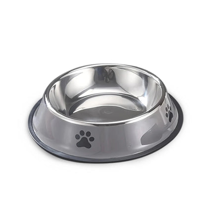 Stainless Steel Pet Bowl – Anti-Fall Food Bowl for Cats & Dogs, Multi-Specification Feeding Bowl™