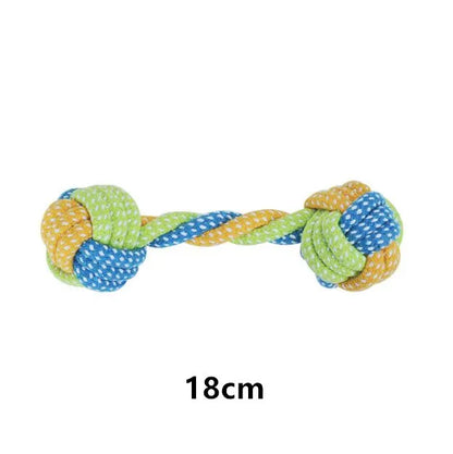 Pet dog toys – interactive cotton rope & chew ball for small & large dogs™