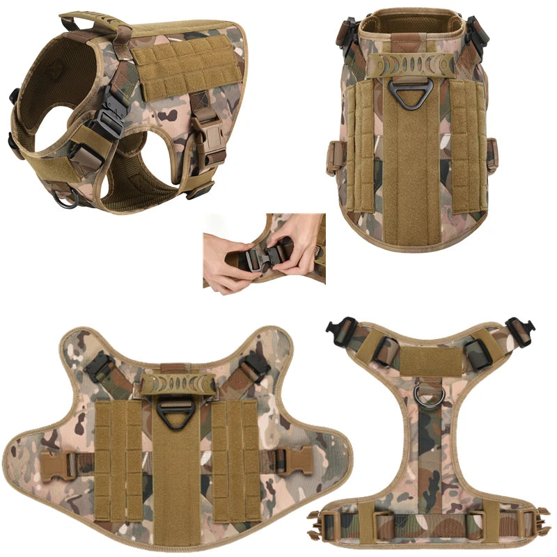 K9 tactical dog harness – military vest & leash set for german shepherds™