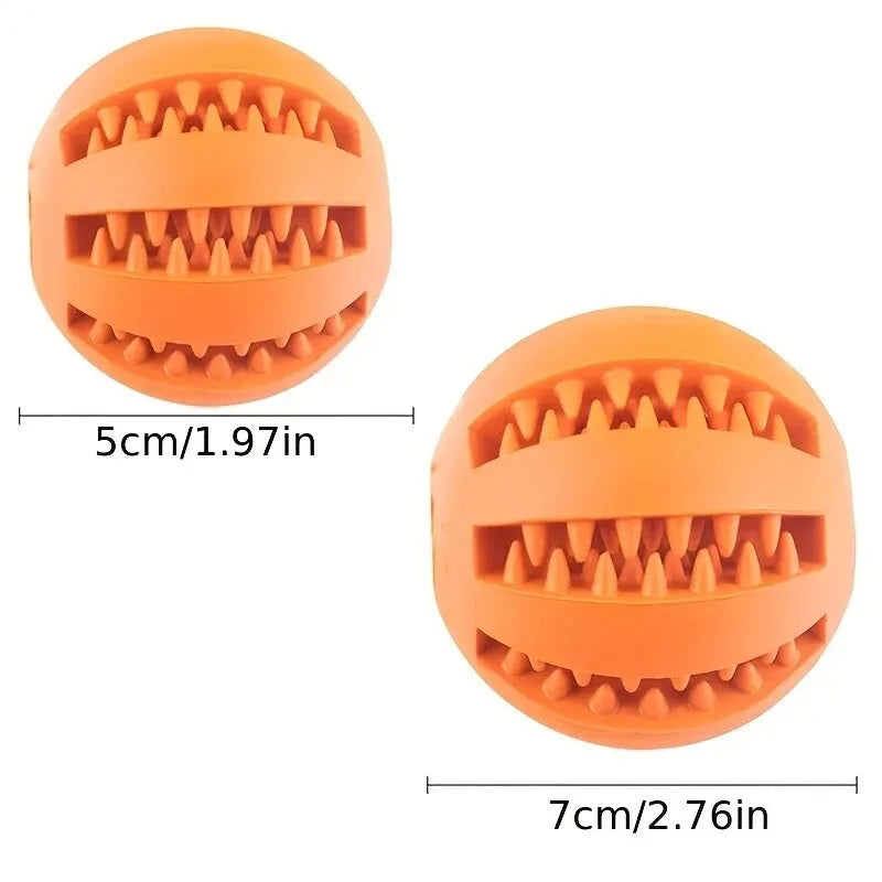 Dog Toy Ball Food Dispenser Chew Toy for Teeth Cleaning™