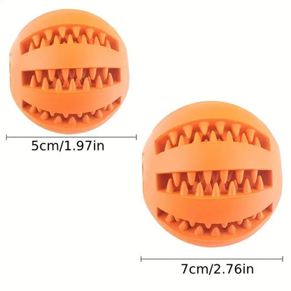 Dog Toy Ball Food Dispenser Chew Toy for Teeth Cleaning™