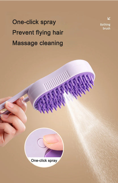 Electric Pet Grooming Brush - Cleaner, Massage & Hair Removal™