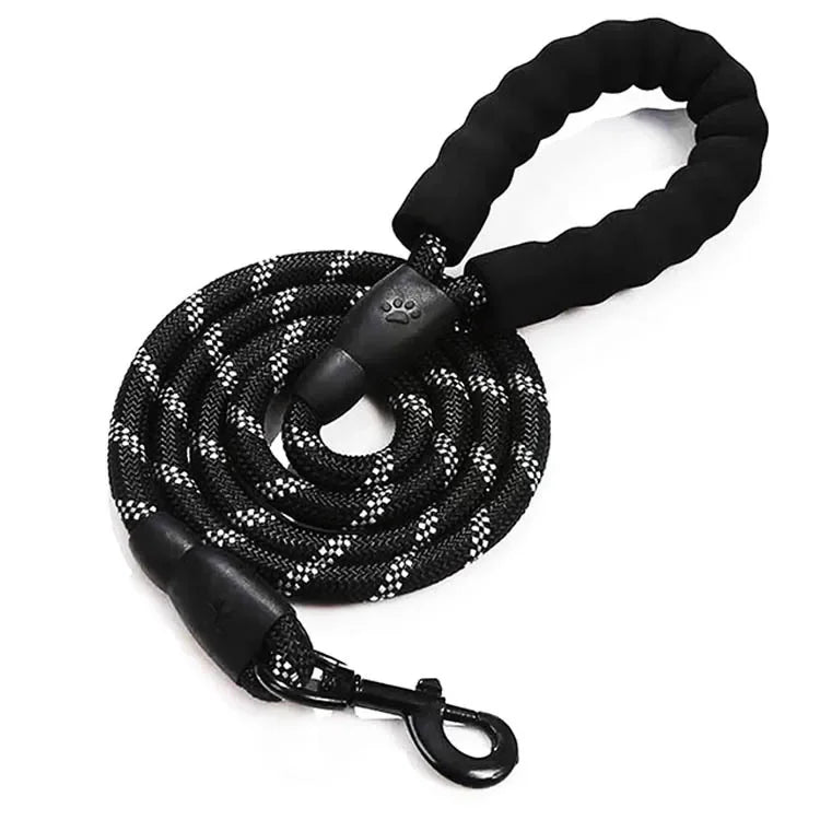 Strong dog leash – reflective for small, medium & large dogs, golden retriever™