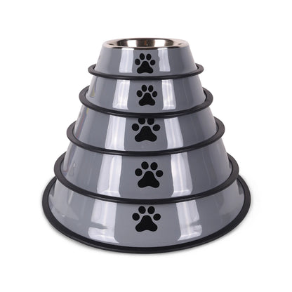 Stainless Steel Pet Bowl – Anti-Fall Food Bowl for Cats & Dogs, Multi-Specification Feeding Bowl™