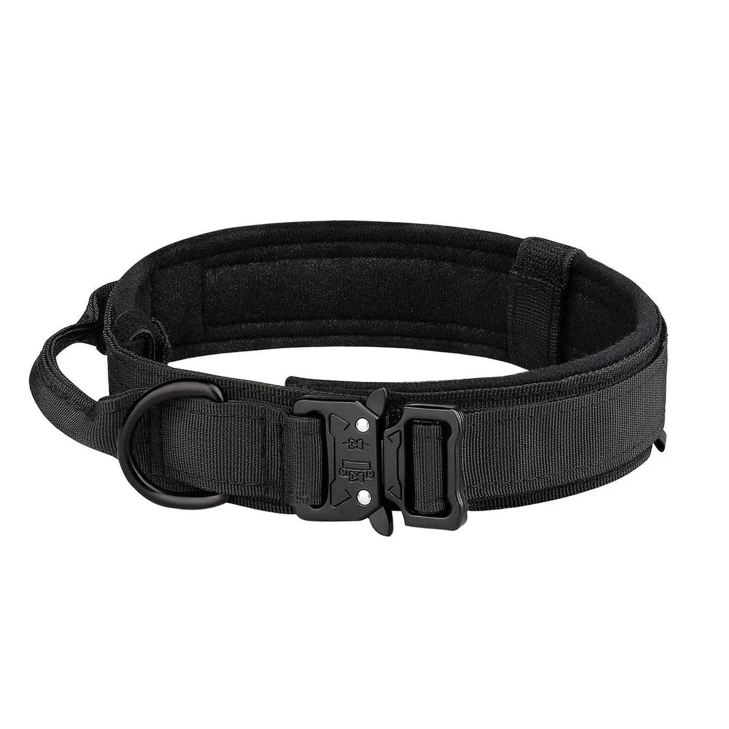 Tactical dog collar – breathable nylon with metal buckle for medium & large dogs™