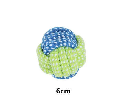 Pet dog toys – interactive cotton rope & chew ball for small & large dogs™