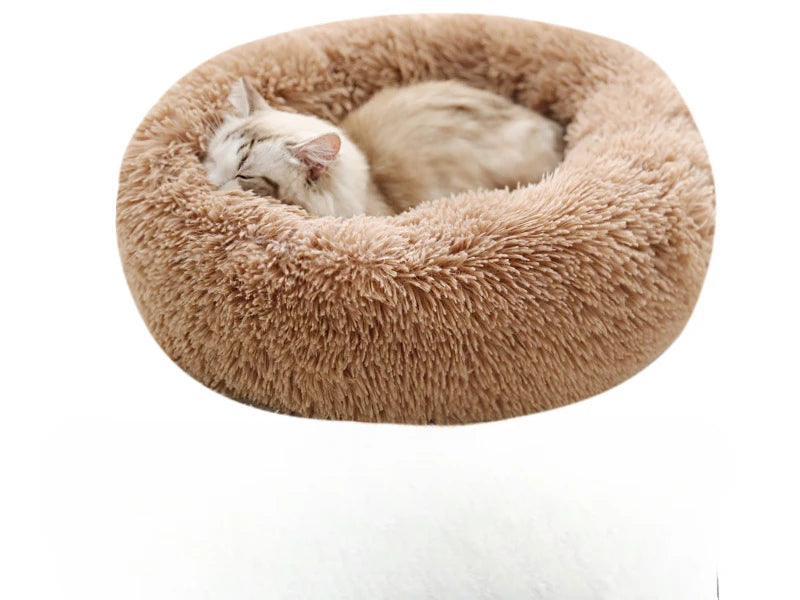 Plush Pet Nest - Washable, Warm, and Perfect for All Seasons™