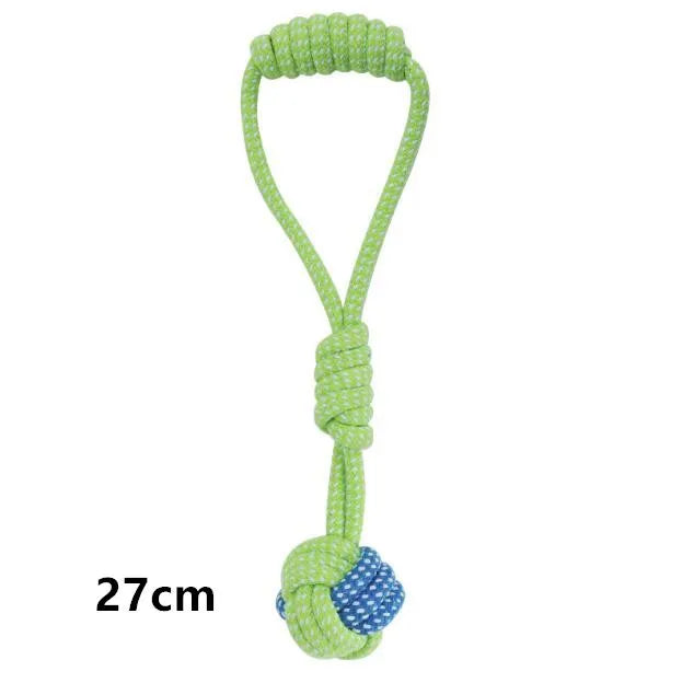 Pet dog toys – interactive cotton rope & chew ball for small & large dogs™