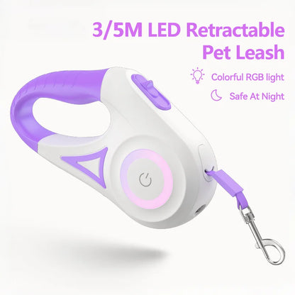 LED luminous light strap for walking & running pets™