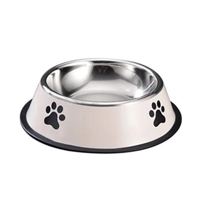 Stainless Steel Pet Bowl – Anti-Fall Food Bowl for Cats & Dogs, Multi-Specification Feeding Bowl™