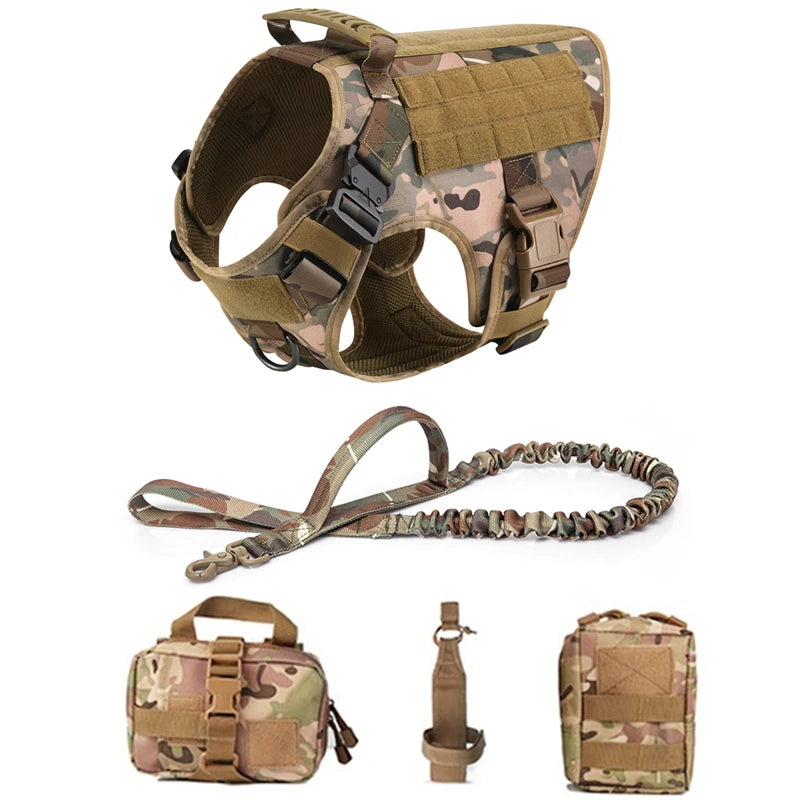 K9 tactical dog harness – military vest & leash set for german shepherds™