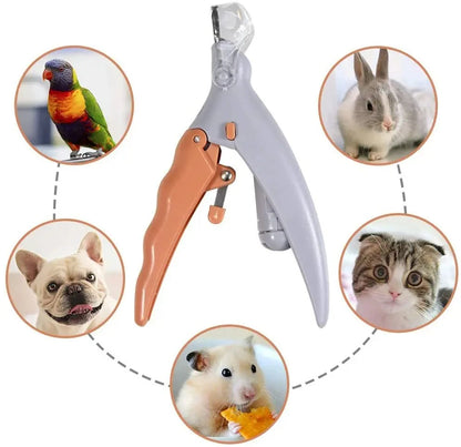 Professional pet nail clipper – LED light cat & dog nail scissors, toe/claw cutter™