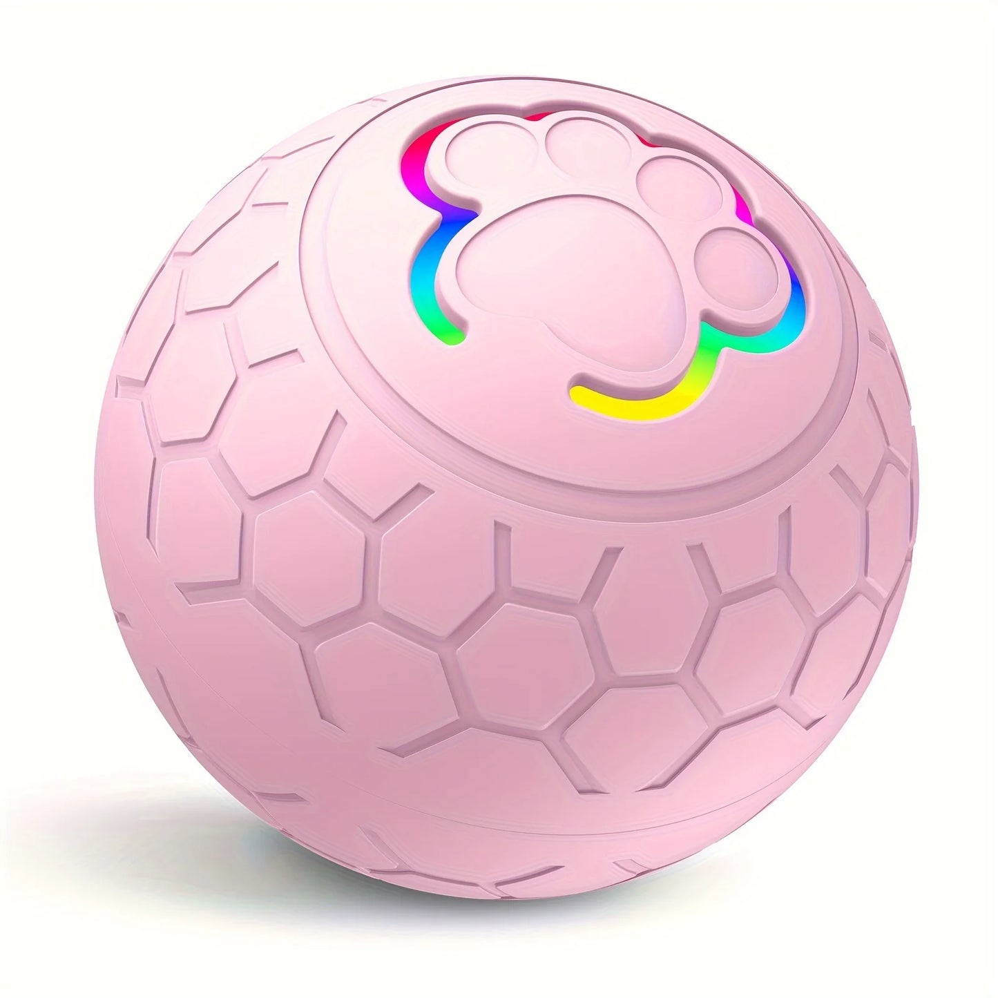 Smart LED pet ball – rechargeable interactive toy with automatic bouncing & RGB lights™