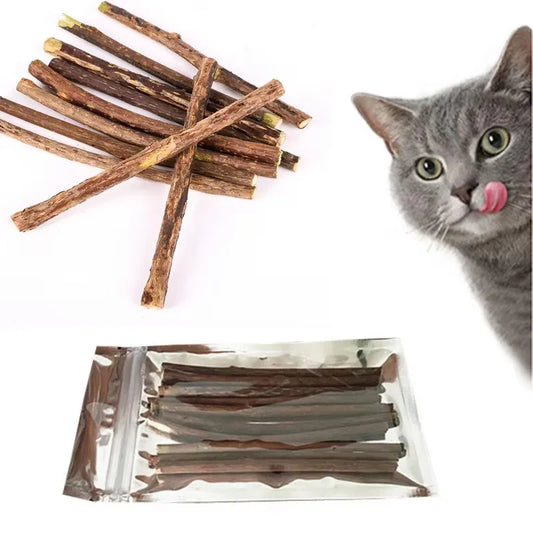 Silvervine sticks for cats – natural chew toys for teeth & molar care™