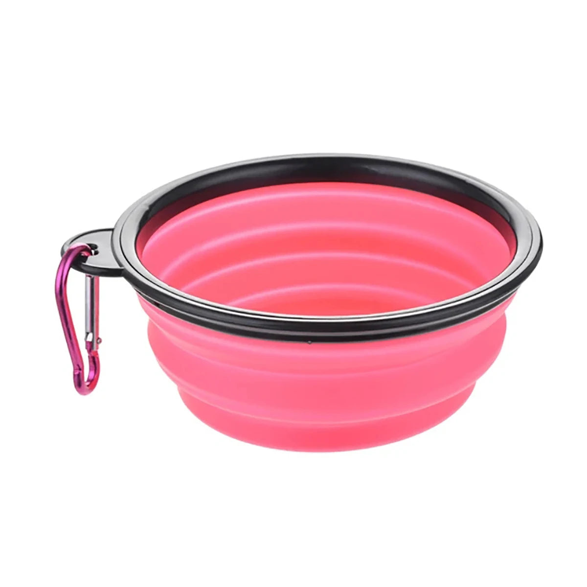 Large Collapsible Silicone Dog Bowl – 350/1000ml Portable Travel Feeder Dish for Pets™