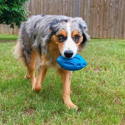 Langlebige quietschende Hundespielzeuge – Gummikauball für aggressive Kauer, mittelgroße & große Rassen™