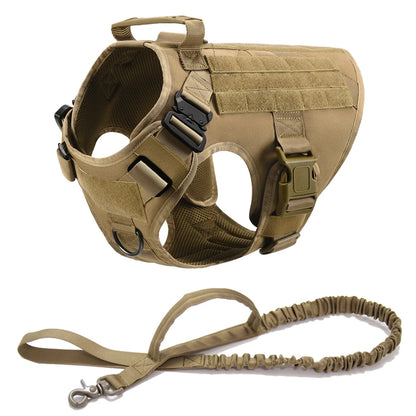 K9 tactical dog harness – military vest & leash set for german shepherds™