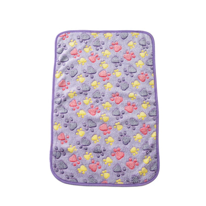 Cute warm pet bed mat – handcrafted fleece blanket for small, medium & large dogs™