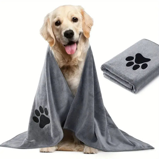 Microfiber bath blanket – super soft, absorbent & quick-drying for dog & cat grooming™