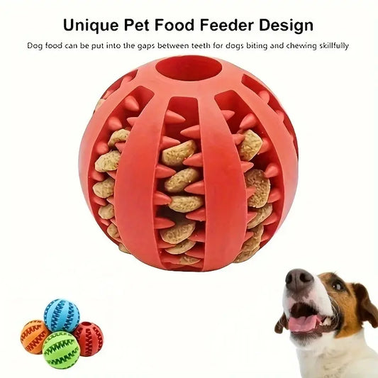 Dog Toy Ball Food Dispenser Chew Toy for Teeth Cleaning™