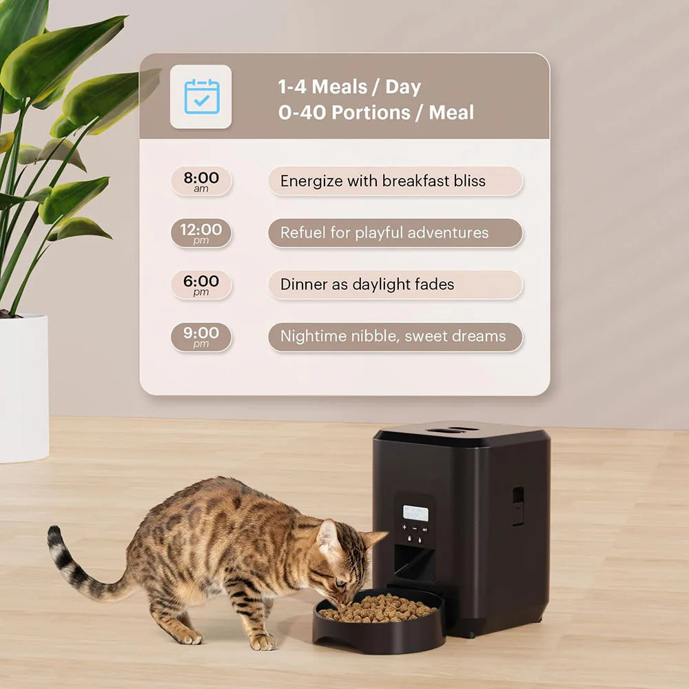 Smart Pet Feeder - Mobile-Controlled Timed Dispenser™