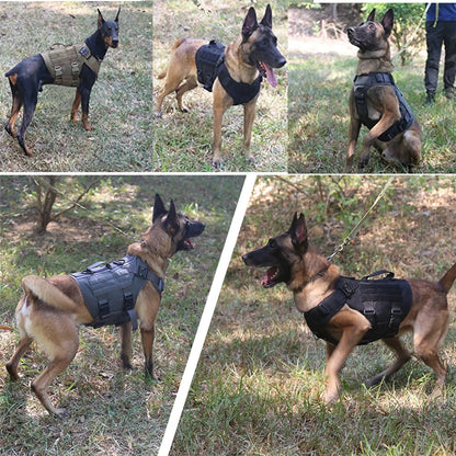 K9 taktisches Hundegeschirr – Militärweste & Leinen-Set für Deutsche Schäferhunde™