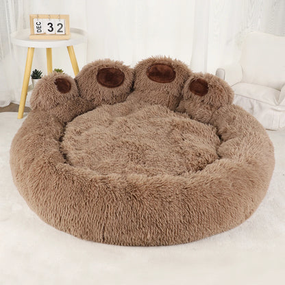 Fluffiges Hundebett – gemütlicher Sofakorb mit Decke für Hunde & Katzen™