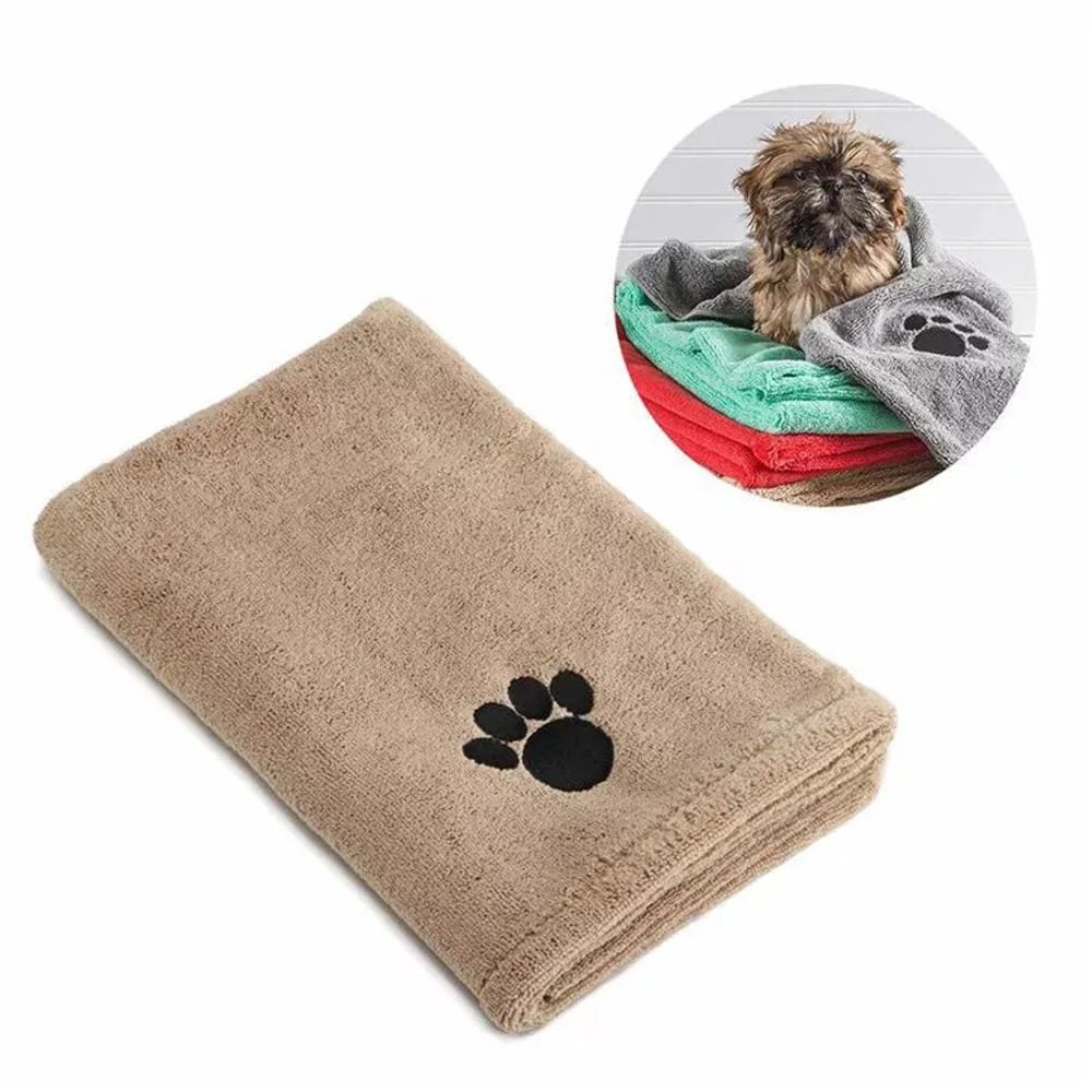 Microfiber bath blanket – super soft, absorbent & quick-drying for dog & cat grooming™